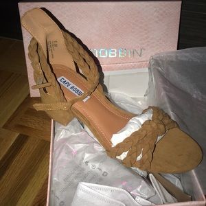 Tan Braided Sandal